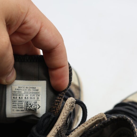 Converse x John Varvatos Chuck Taylor Men's 6.5 Women's 8.5 Hi Top Multi Eye - Picture 3 of 11